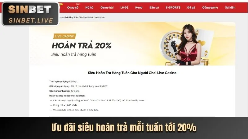 Hoàn trả hàng tuần Nổ Hũ m888bet
