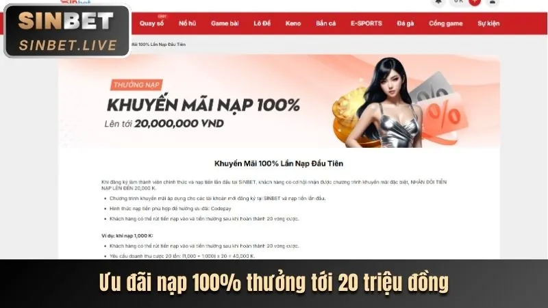 Khuyến mãi chào mừng thành viên mới m888bet